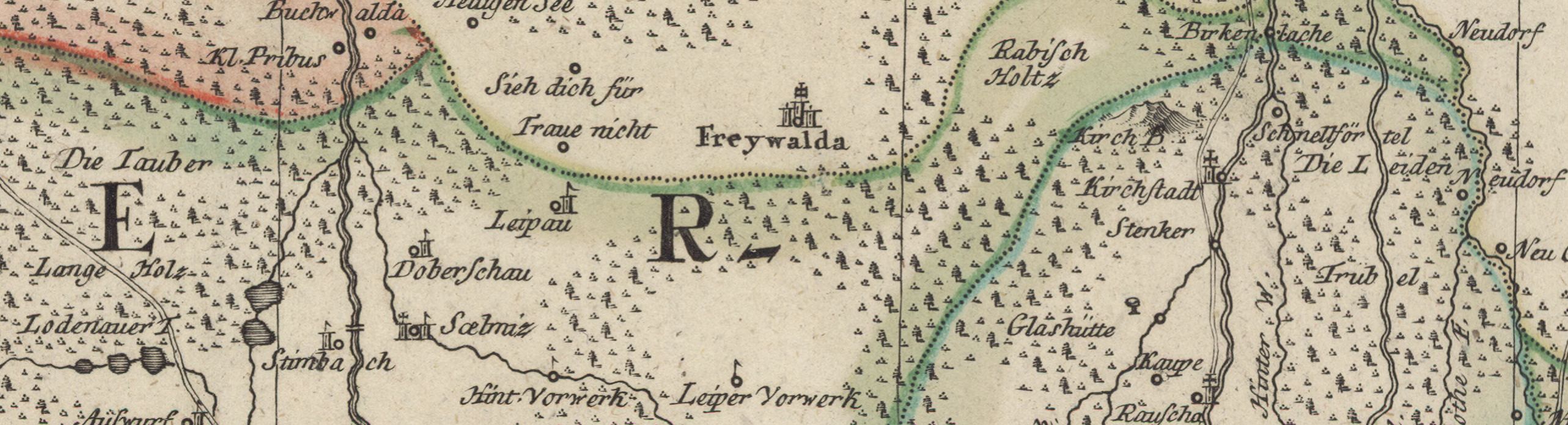 Carte Sieh dich für / Traue nicht